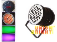 China UB-A083 LED Par 64（Tri-color RGB in one） supplier