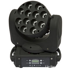 China Led Mini Beam  Wash Moving head light 12x12w supplier